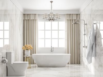 Luxurious Bathtub Installation